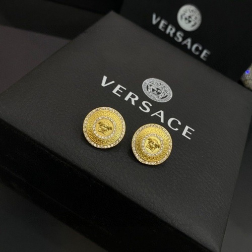 Replica Versace Earrings For Women #967274 $29.00 USD for Wholesale