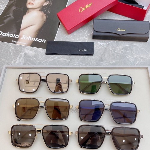 Replica Cartier AAA Quality Sunglassess #967549 $60.00 USD for Wholesale