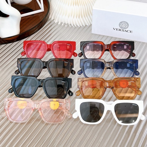 Replica Versace AAA Quality Sunglasses #967595 $56.00 USD for Wholesale