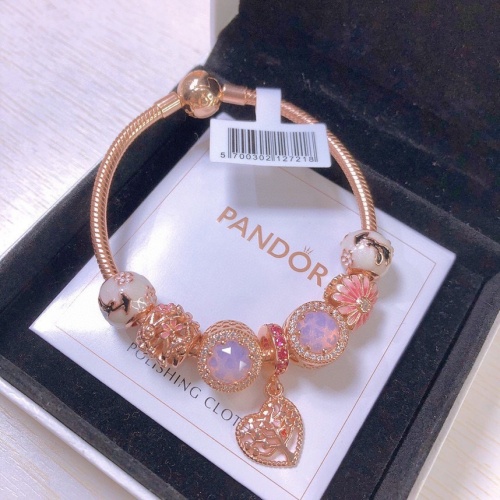 Replica Pandora Bracelet For Women #967663 $76.00 USD for Wholesale