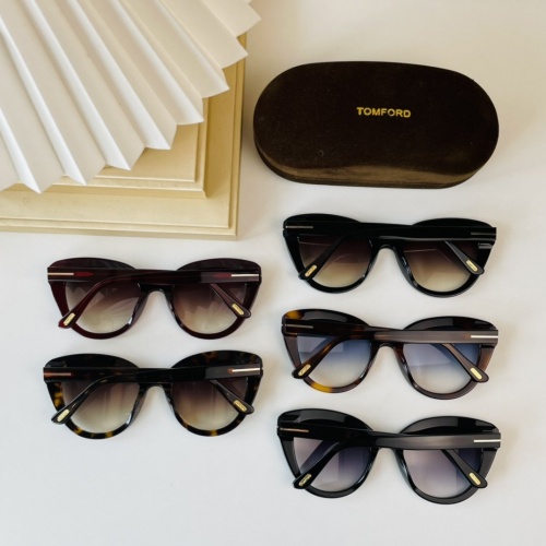 Replica Tom Ford AAA Quality Sunglasses #967687 $56.00 USD for Wholesale