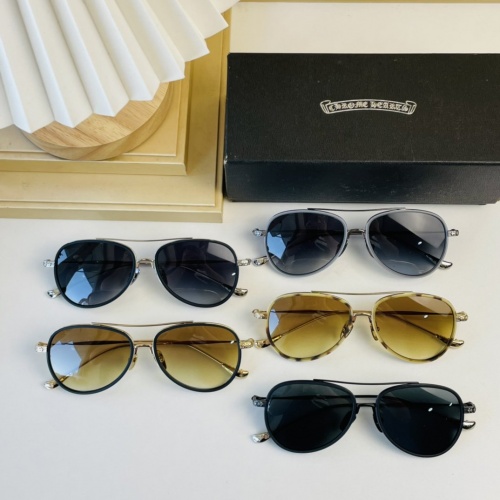 Replica Chrome Hearts AAA Quality Sunglasses #967727 $64.00 USD for Wholesale