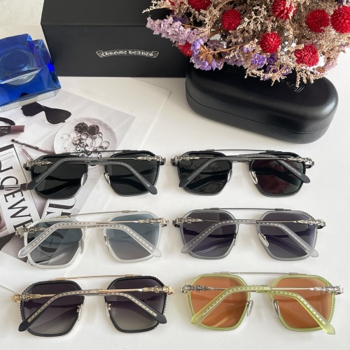 Replica Chrome Hearts AAA Quality Sunglasses #967732 $60.00 USD for Wholesale