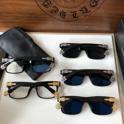 Replica Chrome Hearts AAA Quality Sunglasses #967738 $60.00 USD for Wholesale