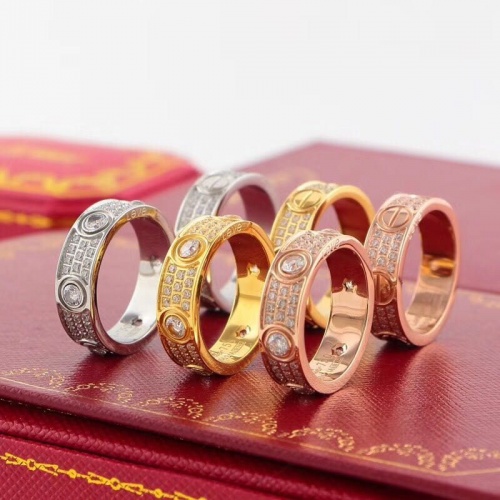 Replica Cartier Rings For Unisex #967759 $32.00 USD for Wholesale