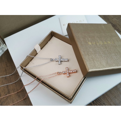 Replica Bvlgari Necklaces For Women #967847 $32.00 USD for Wholesale