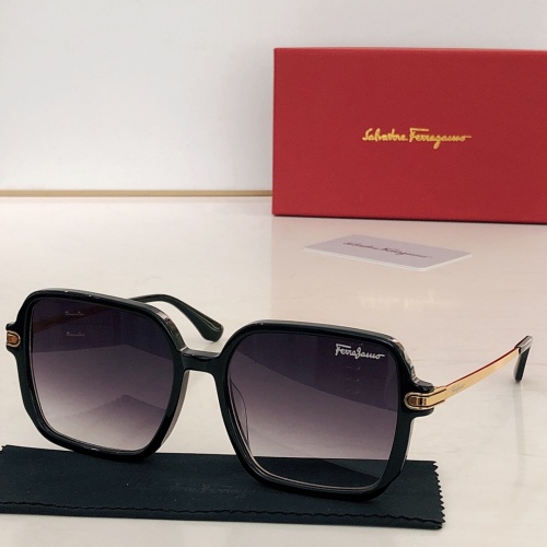 Salvatore Ferragamo AAA Quality Sunglasses #968052 $56.00 USD, Wholesale Replica Salvatore Ferragamo AAA Quality Sunglasses