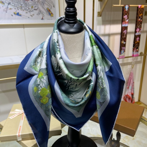 Replica Burberry Silk Scarf For Women #968183 $52.00 USD for Wholesale