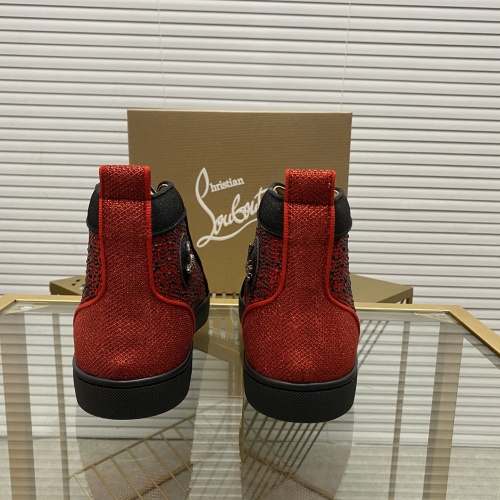 Replica Christian Louboutin High Tops Shoes For Women #968485 $96.00 USD for Wholesale