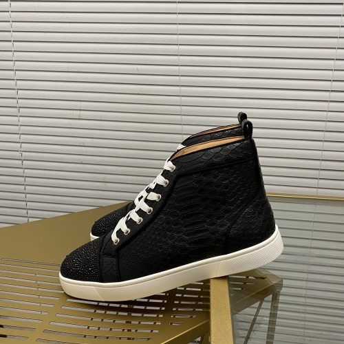 Replica Christian Louboutin High Tops Shoes For Men #968486 $98.00 USD for Wholesale