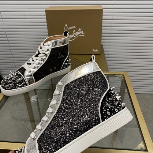 Replica Christian Louboutin High Tops Shoes For Women #968489 $98.00 USD for Wholesale