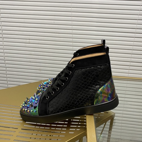 Replica Christian Louboutin High Tops Shoes For Men #968490 $100.00 USD for Wholesale