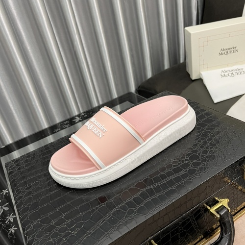 Replica Alexander McQueen Slippers For Women #968494 $48.00 USD for Wholesale