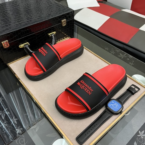 Replica Alexander McQueen Slippers For Women #968498 $48.00 USD for Wholesale