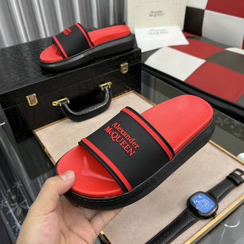 Replica Alexander McQueen Slippers For Women #968498 $48.00 USD for Wholesale