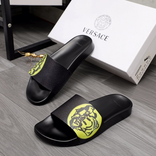 Versace Slippers For Men #968590 $45.00 USD, Wholesale Replica Versace Slippers