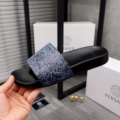 Replica Versace Slippers For Men #968591 $45.00 USD for Wholesale
