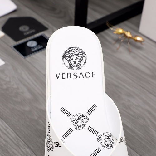 Replica Versace Slippers For Men #968599 $45.00 USD for Wholesale
