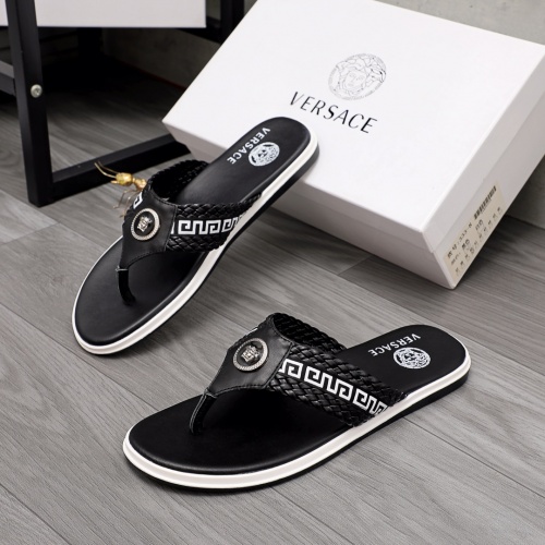 Versace Slippers For Men #968608 $42.00 USD, Wholesale Replica Versace Slippers