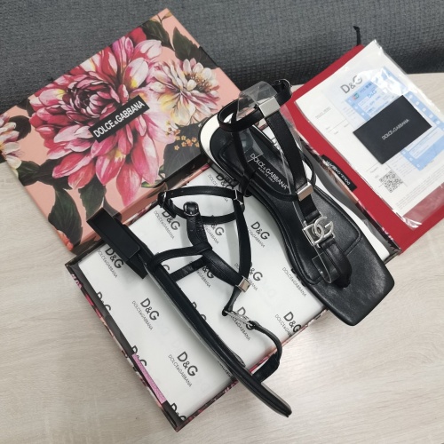 Replica Dolce&Gabbana D&G Sandal For Women #968788 $125.00 USD for Wholesale
