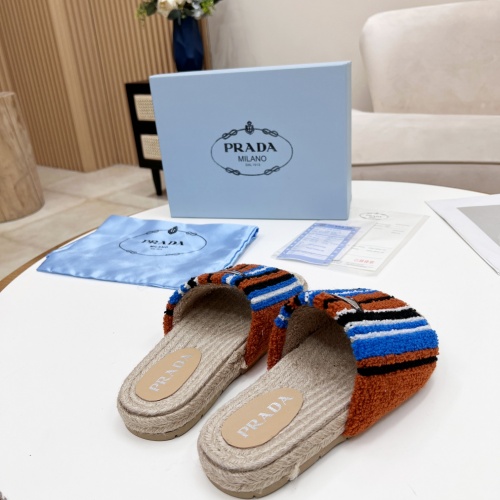Replica Prada Slippers For Women #968839 $82.00 USD for Wholesale