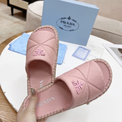Replica Prada Slippers For Women #968842 $82.00 USD for Wholesale