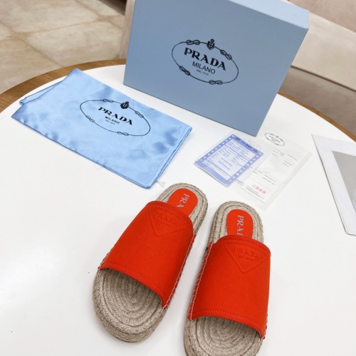 Replica Prada Slippers For Women #968843 $82.00 USD for Wholesale