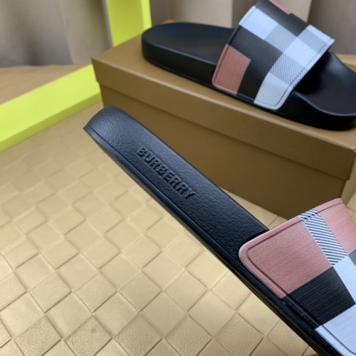 Replica Burberry Slippers For Men #968856 $56.00 USD for Wholesale