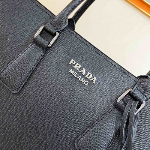 Replica Prada AAA Man Handbags #968903 $102.00 USD for Wholesale