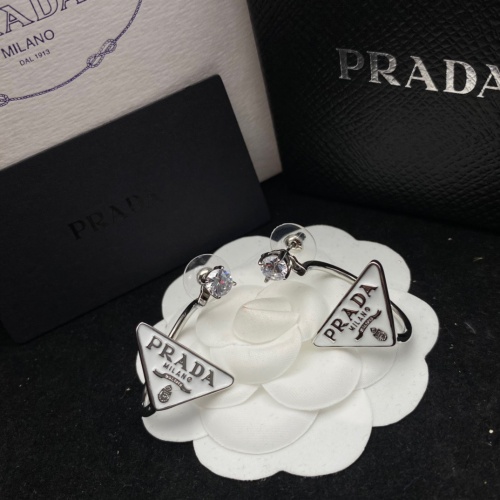 Replica Prada Earrings For Women #968958 $29.00 USD for Wholesale