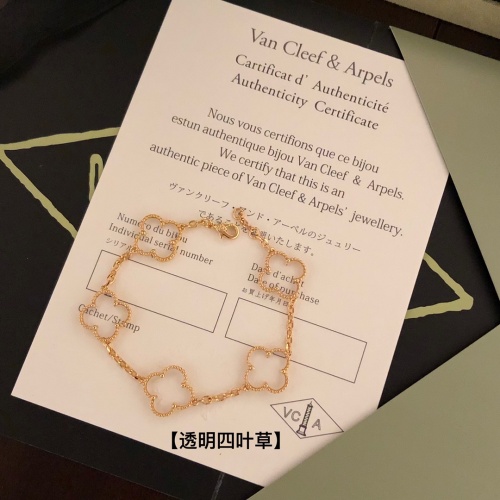Replica Van Cleef & Arpels Bracelets For Women #969013 $27.00 USD for Wholesale