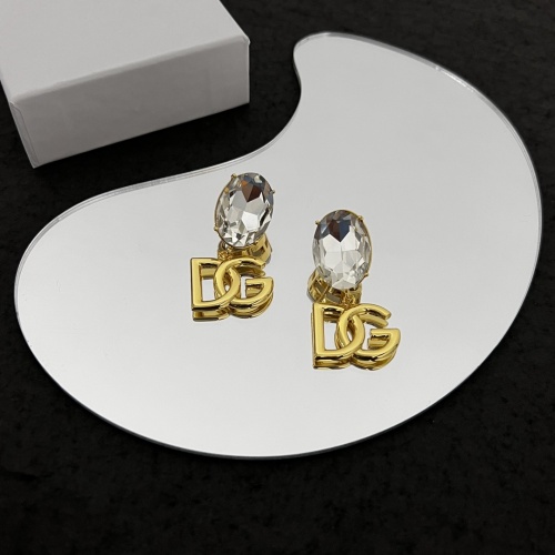 Replica Dolce & Gabbana D&G Earrings For Women #969017 $32.00 USD for Wholesale
