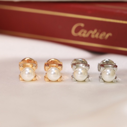 Replica Cartier Earring For Women #969019 $39.00 USD for Wholesale