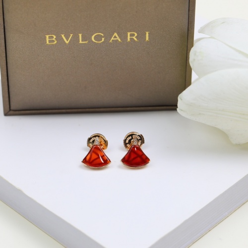 Replica Bvlgari Earrings For Women #969063 $36.00 USD for Wholesale