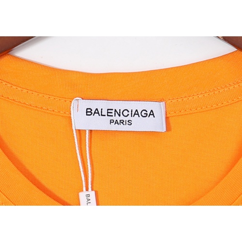 Replica Balenciaga T-Shirts Short Sleeved For Unisex #969122 $27.00 USD for Wholesale