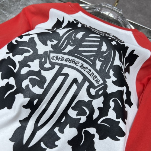 Replica Chrome Hearts T-Shrits Long Sleeved For Unisex #969175 $34.00 USD for Wholesale