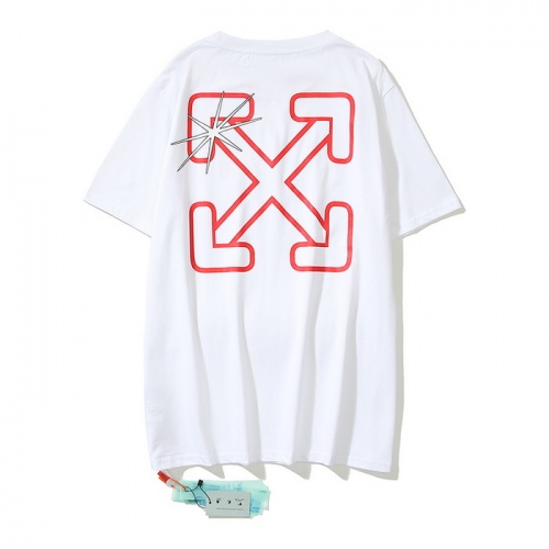 Off-White T-Shirts Short Sleeved For Unisex #969213 $29.00 USD, Wholesale Replica Off-White T-Shirts