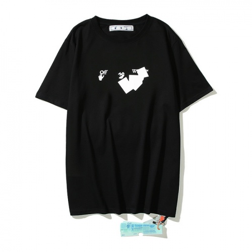 Replica Off-White T-Shirts Short Sleeved For Unisex #969214 $29.00 USD for Wholesale