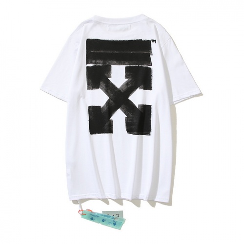 Off-White T-Shirts Short Sleeved For Unisex #969215 $29.00 USD, Wholesale Replica Off-White T-Shirts