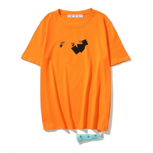 Replica Off-White T-Shirts Short Sleeved For Unisex #969216 $29.00 USD for Wholesale