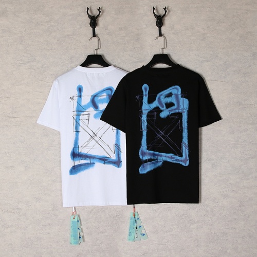 Replica Off-White T-Shirts Short Sleeved For Unisex #969217 $29.00 USD for Wholesale