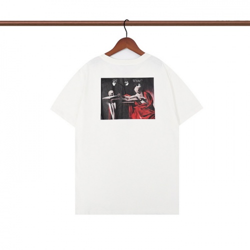 Off-White T-Shirts Short Sleeved For Unisex #969226 $27.00 USD, Wholesale Replica Off-White T-Shirts