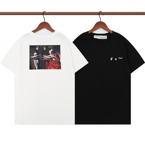Replica Off-White T-Shirts Short Sleeved For Unisex #969226 $27.00 USD for Wholesale