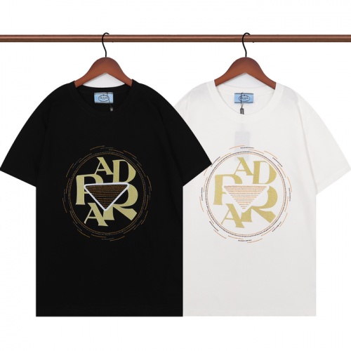 Replica Prada T-Shirts Short Sleeved For Unisex #969233 $27.00 USD for Wholesale