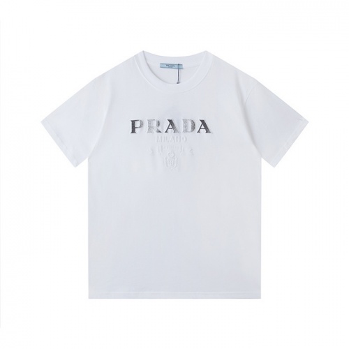 Prada T-Shirts Short Sleeved For Unisex #969246