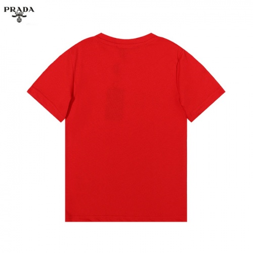 Replica Prada Kids T-Shirts Short Sleeved For Kids #969356 $25.00 USD for Wholesale