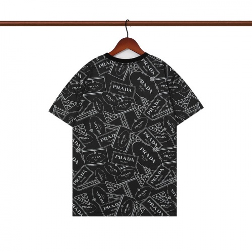 Replica Prada T-Shirts Short Sleeved For Men #969358 $25.00 USD for Wholesale