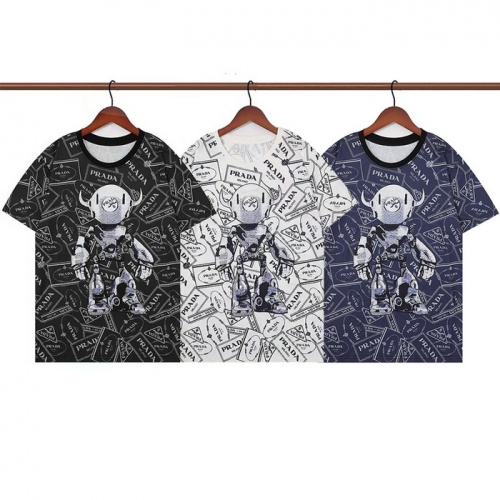 Replica Prada T-Shirts Short Sleeved For Men #969359 $25.00 USD for Wholesale