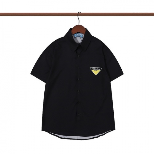 Prada Shirts Short Sleeved For Men #969403 $29.00 USD, Wholesale Replica Prada Shirts