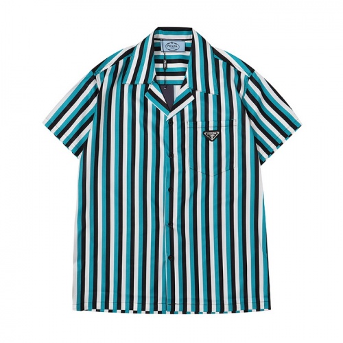 Prada Shirts Short Sleeved For Men #969412 $29.00 USD, Wholesale Replica Prada Shirts